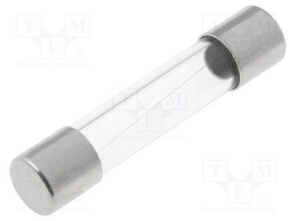 Fuse: fuse; time-lag; 10mA; 250VAC; cylindrical,glass; 6.3x32mm LITTELFUSE 0313.010MXP