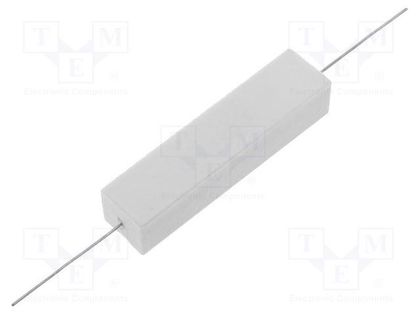 Resistor: wire-wound; cement; THT; 100Ω; 20W; ±5%; 14.5x13.5x60mm ROYAL OHM AX20W-100R