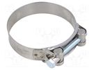 T-bolt clamp; W: 24mm; Clamping: 92÷97mm; chrome steel AISI 430; S MPC INDUSTRIES
