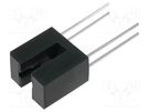 Sensor: optocoupler; Slot width: 3mm; 30V; OUT: transistor ISOCOM