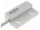 Reed switch; Pswitch: 10W; 23x13.9x5.9mm; Connection: lead 0,5m MEDER