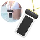 Baseus universal waterproof cover phone case (max 7.2&#39;&#39;) for the pool by the water IPX8 yellow (ACFSD-DGY), Baseus