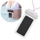 Baseus universal waterproof cover phone case (max 7.2&#39;&#39;) for swimming pool IPX8 pink (ACFSD-D24), Baseus