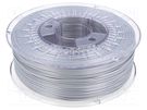Filament: PLA; Ø: 1.75mm; aluminium; 200÷235°C; 1kg DEVIL DESIGN