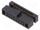 Plug; pin strips; Minitek127®; female; PIN: 16; straight; 1.27mm Amphenol Communications Solutions