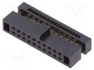 Plug; pin strips; Minitek127®; female; PIN: 20; straight; 1.27mm Amphenol Communications Solutions