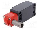 Safety switch: hinged; FD; NC + NO; IP67; -25÷80°C; red,grey PIZZATO ELETTRICA