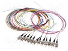 Optic fiber pigtail; OM3; ST/UPC; 2m; Optical fiber: 50/125um LAPP