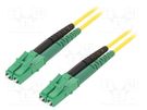 Fiber patch cord; OS2; LC/APC,both sides; 2m; LSZH; yellow LAPP