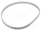 Timing belt; AT5; W: 10mm; H: 2.7mm; Lw: 500mm; Tooth height: 1.2mm OPTIBELT