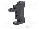 Socket; PIN: 5; 10A; 250VAC; on panel,for DIN rail mounting HONGFA RELAY