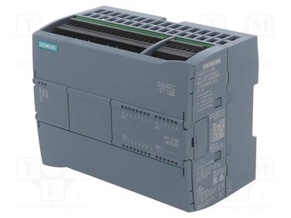Module: PLC programmable controller; OUT: 10; IN: 14; S7-1200; IP20 SIEMENS 6ES7215-1AG40-0XB0