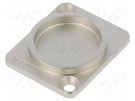 Protection cap; countersunk screw hole; silver; metal; D: 3mm CLIFF