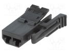 Connector: automotive; JPT; female; plug; for cable; PIN: 2 TE Connectivity