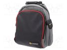 Bag: tool rucksack; 380x420x250mm; polyester; C.K MAGMA C.K