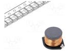 Inductor: ferrite; SMD; 10mH; 390mA; 10.5Ω; ±20%; 18.7x15.2x12mm FASTRON