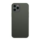 Baseus Frosted Glass Case Hard Cover with Flexible Frame iPhone 12 Pro Max Dark Green (WIAPIPH67N-WS06), Baseus