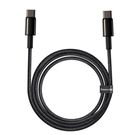 Baseus USB Type C - USB Type C cable Power Delivery Quick Charge 100 W 5 A 2 m black (CATWJ-A01), Baseus