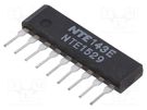 IC: operational amplifier; Ch: 2; SIP9; ±18VDC NTE Electronics