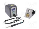 Soldering station; Station power: 80W; 100÷450°C; ESD QUICK