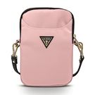 Guess Handbag GUPBNTMLLP pink/pink Nylon Triangle Logo, Guess
