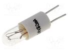 Filament lamp: miniature; 14VDC; 80mA; Ø: 6mm; L: 15mm BRIGHTMASTER