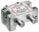 SAT Distributor, 3-Pack, 3 ports, silver - for satellite systems 5 MHz - 2400 MHz