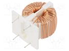 Inductor: wire; THT; 2mH; 110mΩ; 250VAC; -25÷120°C; SC; 2A KEMET