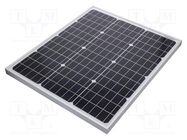 Photovoltaic cell; monocrystalline silicon; 610x510x30mm; 50W CELLEVIA POWER