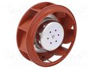 Fan: DC; radial; 24VDC; Ø120x54mm; 373m3/h; ball bearing; 6100rpm EBM-PAPST