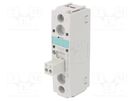 Relay: solid state; Ucntrl: 4÷30VDC; 30A; 48÷600VAC; -25÷60°C; IP20 SIEMENS