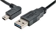 USB CABLE, 2.0 TYPE A-MINI B PLUG, 6FT