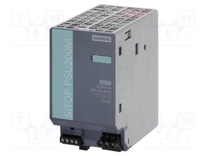 Power supply: switched-mode; for DIN rail; 240W; 24VDC; 10A; DIN SIEMENS 6EP1334-3BA10