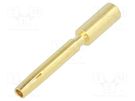 Contact; female; 1.5mm; gold-plated; 2.5mm2; M12 Power; PE; crimped HUMMEL
