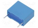 Capacitor: polyester; 1uF; 160VAC; 250VDC; 15mm; ±5%; 18x14.5x8.5mm EPCOS