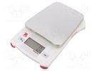 Scales; electronic,precision; Scale max.load: 5.2kg; Display: LCD OHAUS