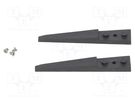 Kit of tips; Blade tip shape: flat; Tweezers len: 40mm; ESD; 2pcs. IDEAL-TEK