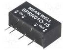 Converter: DC/DC; 1W; Uin: 45.6÷52.8V; Uout: 15VDC; Iout: 0÷67mA MEAN WELL