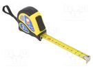 Measuring tape; L: 3m; Width: 16mm; Enclos.mat: ABS,elastolan MEDID
