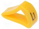 Markers; Marking: L1; 6÷10.5mm; H: 16mm; A: 10mm; -30÷100°C; leaded KURANT