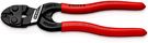KNIPEX 71 31 160 CoBolt® S Compact Bolt Cutters with recess in the cutting edge plastic coated black atramentized 160 mm