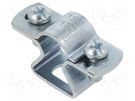 T-bolt clamp; W: 41mm; Clamping: 12÷14mm; steel; Plating: zinc OBO BETTERMANN