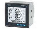 Meter: network parameters; digital,mounting; LCD; ND25; 1A,5A LUMEL