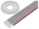 Wire: ribbon; 1.27mm; stranded; Cu; unshielded; PVC; grey; 30.5m BQ CABLE