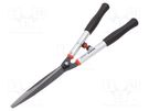 Cutters; for hedge; L: 550mm; steel; Handle material: aluminum BAHCO