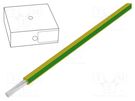 Wire; ÖLFLEX® WIRE MS 2.2; stranded; Cu; 1.5mm2; PVC; green-yellow LAPP
