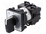 Switch: cam switch; Stabl.pos: 3; 12A; 2-0-1; for building in SCHNEIDER ELECTRIC