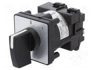 Switch: ammeter cam switch; Stabl.pos: 4; 12A; 0-L1-L2-L3; Pos: 4 SCHNEIDER ELECTRIC