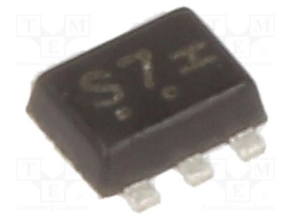 Transistor: N-MOSFET x2; unipolar; 60V; 0.225A; 0.28W; SOT563F ONSEMI NTZD5110NT1G