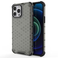 Honeycomb Case armor cover with TPU Bumper for iPhone 13 Pro Max black, Hurtel